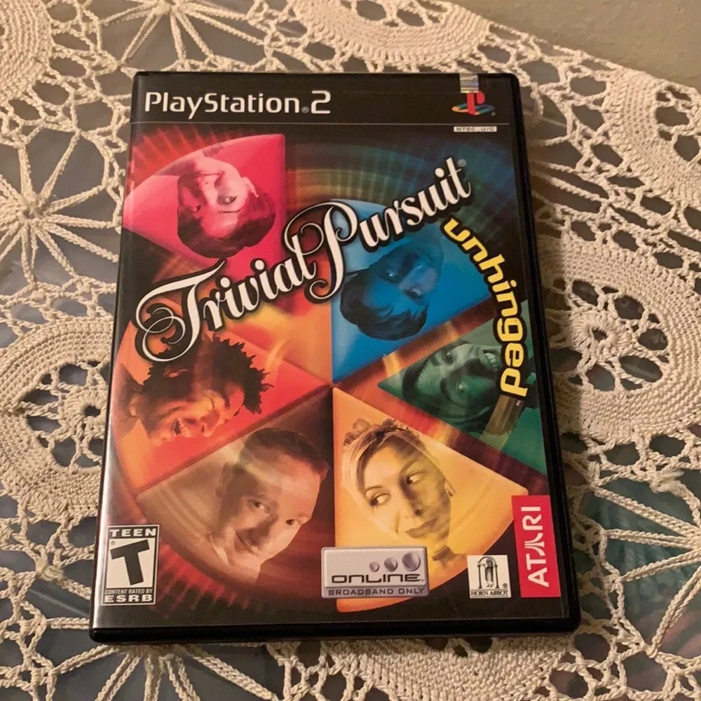 Trivial Pursuit Unhinged (Sony PlayStation 2, 2004) Pre owned